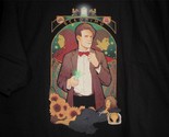 TeeFury Doctor Who XLarge &quot;Geronimo&quot; Matt Smith Tribute MeganLara BLACK - £12.17 GBP