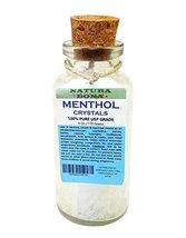Natura Bona 100% Pure Menthol Crystals. Premium Quality 170 Grams, Apothecary 6o - £18.95 GBP