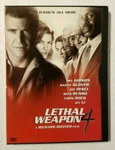 Lethal Weapon 4 (DVD, 1998) “The Gangs All Here” Mel Gibson LIKE NEW, Ships Free - £5.58 GBP