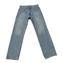 LEVI&#39;S 521 02 Jeans Men&#39;s 34x32 Fits 33x31 Regular Straight Fit Faded Denim - $29.19