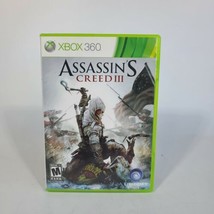 Assassin&#39;s Creed III (3) Microsoft Xbox 360 Clean 2 Discs Complete - £1.53 GBP