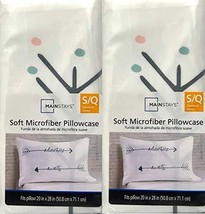 Mainstays Soft Microfiber Pillowcase Arrows S/Q 2-Pack - £14.83 GBP