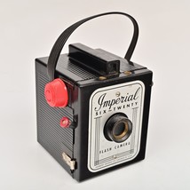 VTG Imperial Six-Twenty Flash Camera 620 Snap Shot  Art Deco Box Camera ... - $11.74