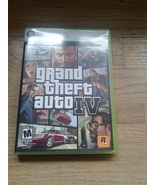 Xbox 360 Grand Theft Auto IV 4 w/ case, manual, and map - $8.99