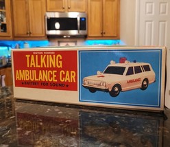 Vintage Yonezawa Talking Ambulance Car Working With Original Box! - £157.34 GBP