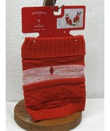 Red Pet Sweater Size XS Dog Cat Target Wondershop New up to 10 lbs 8 in ... - £7.81 GBP