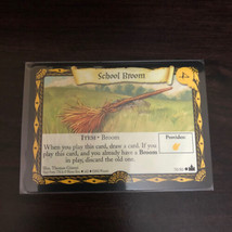 Harry Potter CCG Adventure At Hogwarts Card School Broom 70/80 - £0.93 GBP