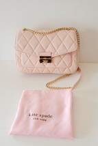 Kate Spade KA766 Carey Smooth Quilted Leather Shoulder Bag Handbag Conch Pink - £139.51 GBP