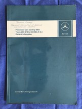 1968 Mercedes Benz Passenger Car Program Manual Intro to Service Old Vin... - $74.79