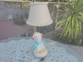 Walt Disney Lamp DOPEY Snow White Dwarf Vintage Bedside Table Lamp 1940s - $44.55