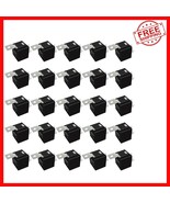 25-Piece 12V Relay Set - 5-Pin SPDT, 40/30 AMP for Security and Lighting - $860.46 MXN