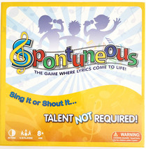 2010 Spontuneous Singing Lyrics Board Game Party Game Complete Songs GstRm - $469.08 MXN