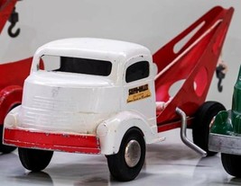Smith-Miller White and Red Wrecker Truck circa 1940&#39;s - $795.00