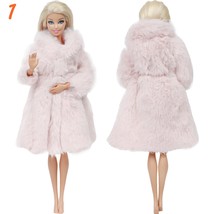Multicolor 1 Set Long Sleeve Soft  Coat Tops Dress Winter Warm Casual Wear Acces - £48.62 GBP