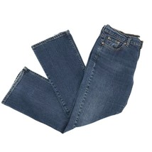 Levi&#39;s Women&#39;s 515 Bootcut Jeans Size 12 Short Stretch Mid Rise Medium Wash Zip - £18.45 GBP
