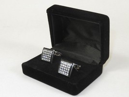 Men J.Valintin Cufflinks by Vitorofolo for French Cuff Shirt V39-70 Silver image 3