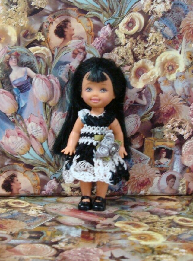 Hand crocheted Doll Clothes for Kelly or same size dolls #2548 - $12.00