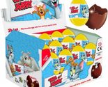 ZAINI TOM &amp; JERRY Milk Chocolate Eggs with Collectible Surprise FULL BOX... - £50.44 GBP