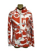 Lilly Pulitzer Skipper Popover Rope Anchor Booze Cruise Beach Coral 1/2 ... - $633.06 MXN