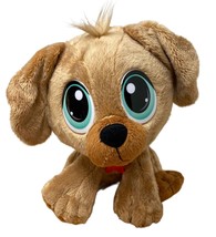 Little Tikes RT Rescue Tales Brown Puppy Dog Green Eye 9 inches tall - £5.38 GBP