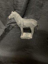 Vintage Chinese Terracotta Soldier Warrior Horse Mini Statue Figurine - £15.50 GBP