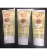 3 Burt&#39;s Bees After Sun Soother Aloe Coconut Oil 6oz Each Hydrates and S... - $33.92 CAD
