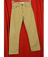Levi’s 514 Straight Fit Khakis Pants Jeans W/Adjustable Waist Boys 12 26... - $400.59 MXN