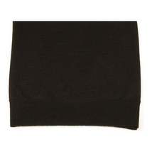 Mens PRINCELY Soft Merinos Wool Sweater Knits Lightweight Polo 1011-40 Black image 3