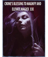  ADD TO PURCHASE 33X CRONE&#39;S CEREMONY TO ELEVATE POWER MAGNIFYING MAGICK... - $1,477.59 MXN