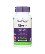 Natrol Biotin - Fast Dissolve - Strawberry - 5000 mcg - 90 Tablets - £23.27 GBP+