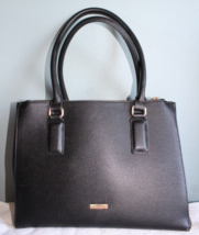 Aldo Black Handbag With Straps And Crossbody RN 82384 - $18.69