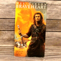 Braveheart (VHS, 1996, 2-Tape Set) Movie Very Good Mel Gibson - $9.46