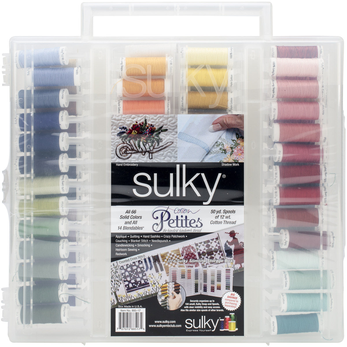 Sulky Cotton Petites Slimline Dream Thread Assortment-  - $108.94