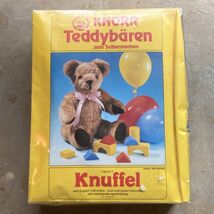 Knorr Teddybaren Knuffel German Teddy Bear Building Kit with English Ins... - $26.86