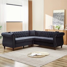 Oversized Corner Sofa, L-Shaped Sectional Couch (5-Seater) - $665.99