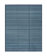 Luna 8 X 10 Ft. Stripes Indoor Outdoor Area Rug Navy Polypropylene Spot ... - $1,122.28 MXN
