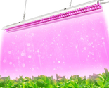 Monios-L Grow Light LED Plant Light for Indoor Plants Full Spectrum T5 4... - £39.12 GBP