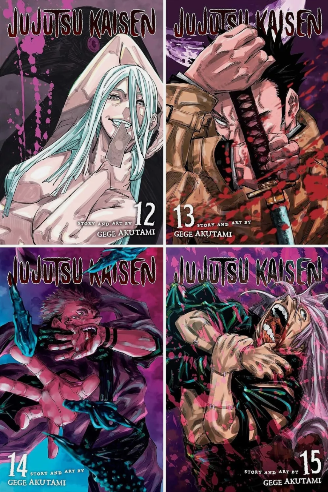 Jujutsu Kaisen Manga English Full Set Volumes 0 To 23 – Gege Akutami – Express Shipping