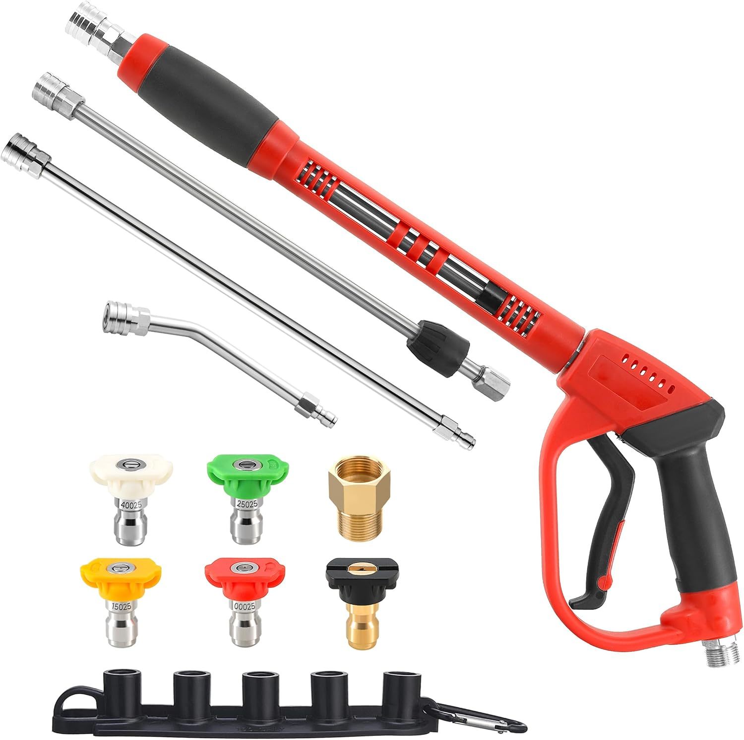 Tool Daily Pressure Washer Gun With Replacement Wand, 17 Inch Power, 400... - $55.99