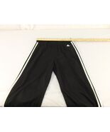 Adult Women&#39;s Adidas Black White 3 Striped Workout Stretching Yoga Pants... - €13,04 EUR