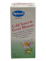 Hyland’s Cold Sores &amp; Fever Blisters, 100 Tablets New in Box Hylands Com... - $49.99