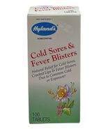 Hyland’s Cold Sores &amp; Fever Blisters, 100 Tablets New in Box Hylands Com... - €42,61 EUR