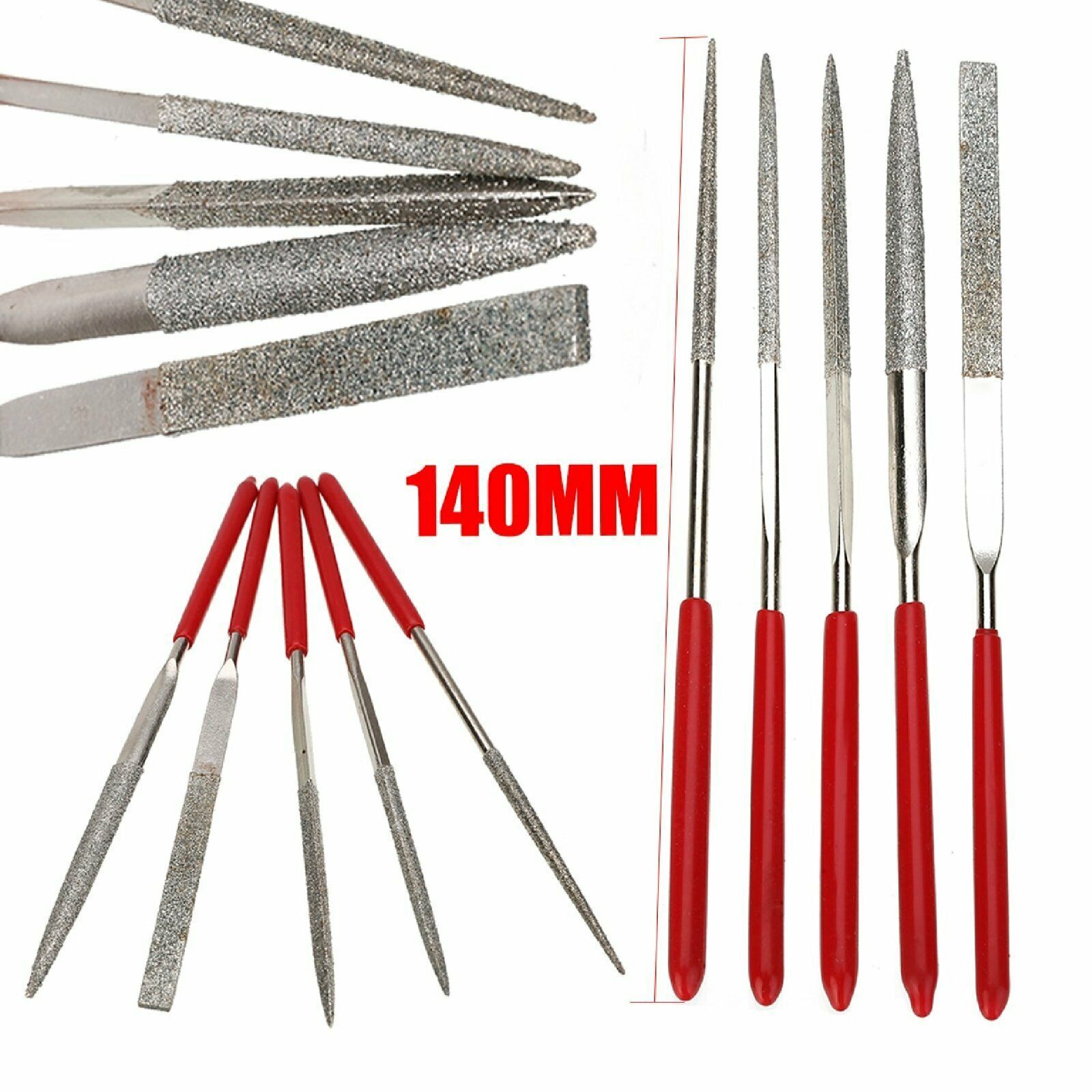 5pc Needle File Tool Assortment Set For JSP Gold and Silver Test Acid Je... - $12.97