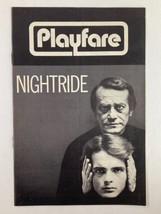 1972 Playfare Vol 4 Vandam Theatre Lester Rawlins, Philip Larson in Nigh... - $23.70