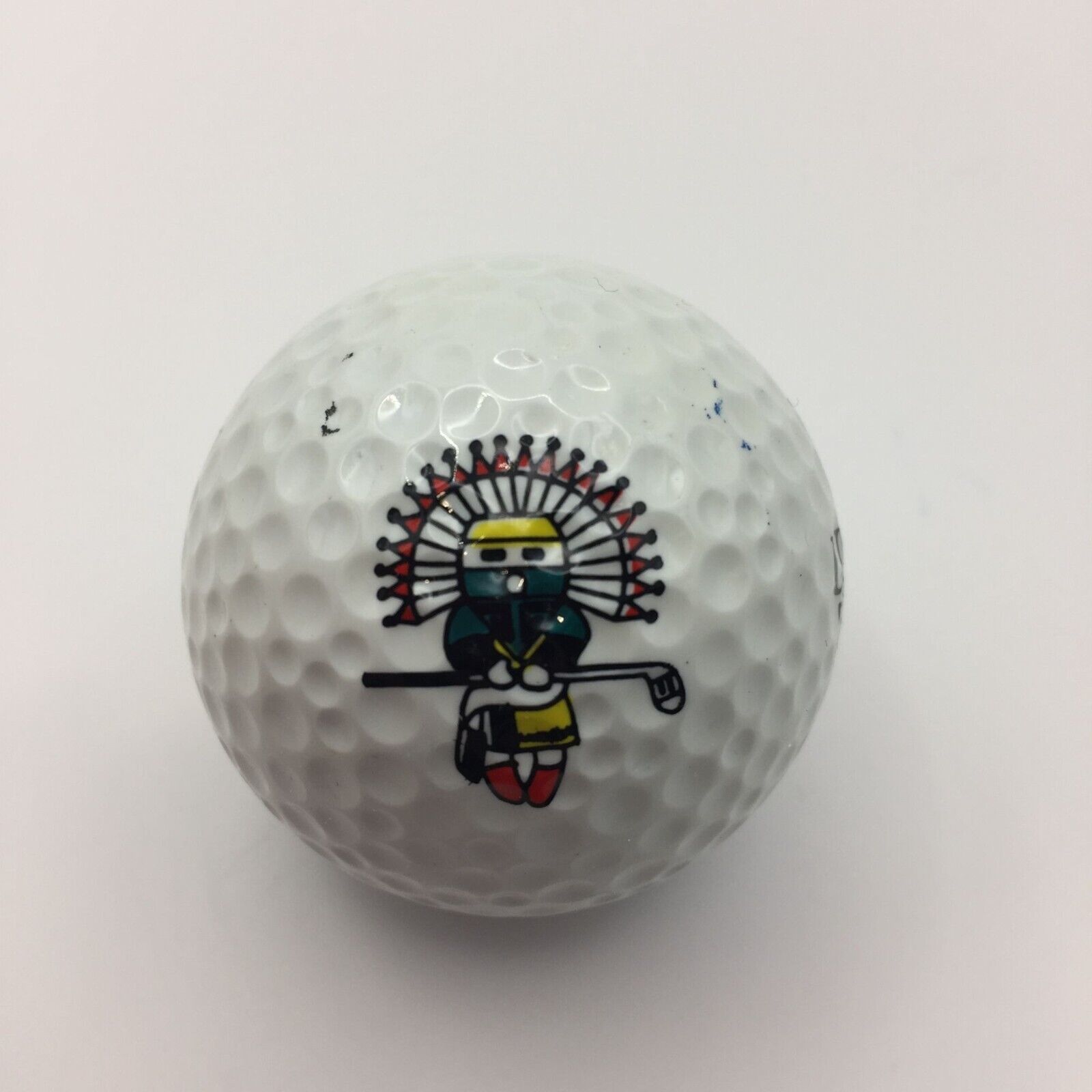 Primary image for Wilson 100 Ultra Distance 2 White Golf Ball Indian Native American Golf Club