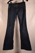 J Brand Womens Jeans Flare Blue 742 Worn 25 - £30.18 GBP