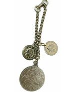 Vintage Signed Maxann Bracelet with 3 Coin Shaped Charms - £22.01 GBP