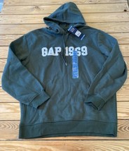 Gap NWT $59.95 Men’s Logo hoodie sweatshirt size L Green CC - $34.65