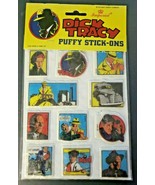 Vintage Dick Tracy Classic Comic Cartoon Puffy Stick-Ons Decals NOS #3 - £10.20 GBP