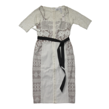 NWT Anthropologie Beguile by Byron Lars Carissima Sheath in Ivory Dress 0 $258 - £160.39 GBP